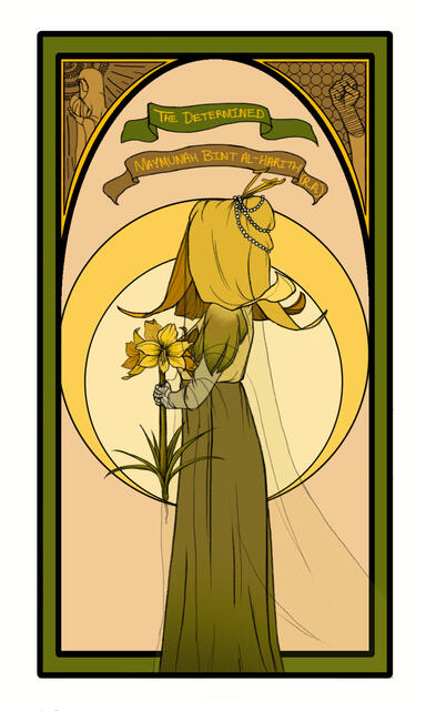 Tarot-style card merchandise for and client