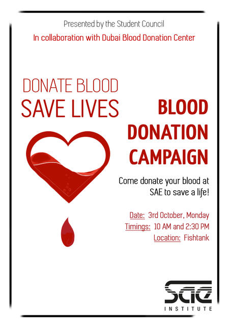 One of the many posters I made for my University events as part of the student council.